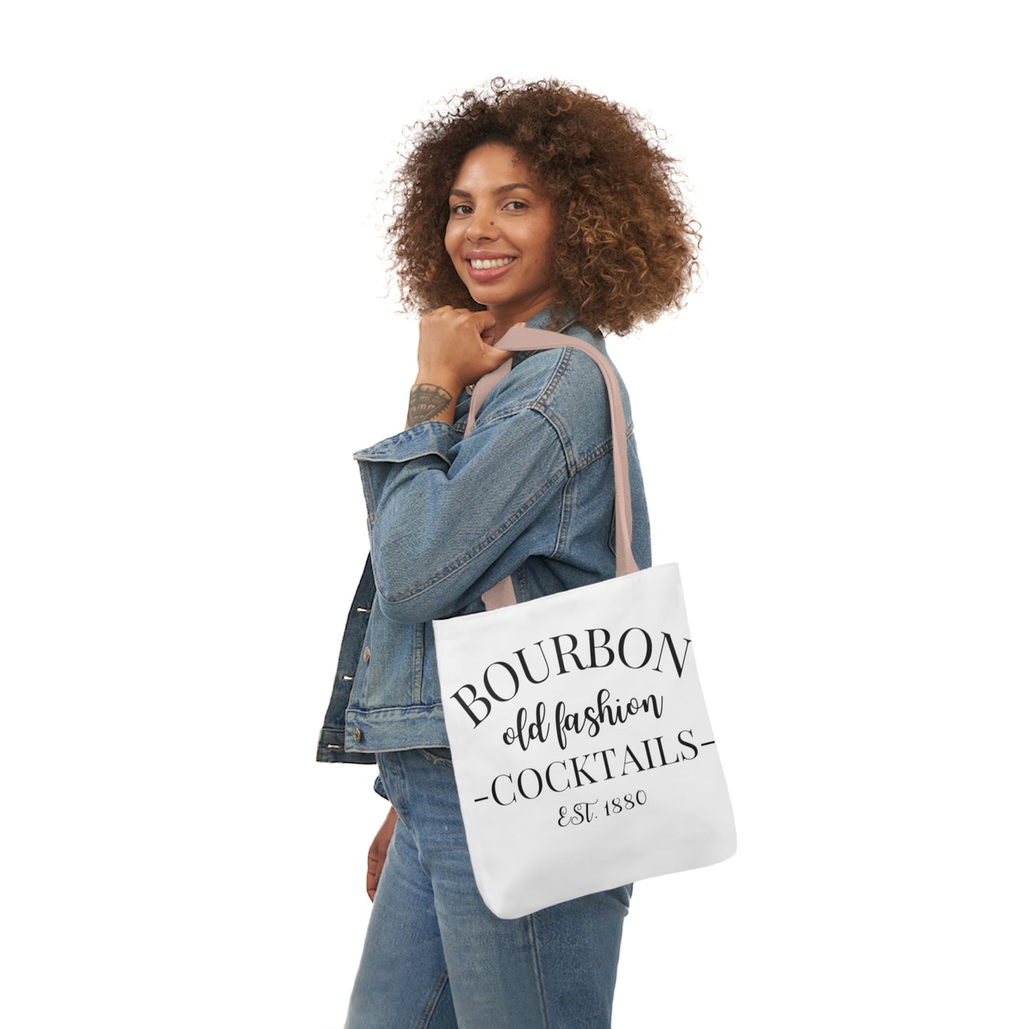 Old Fashion Bourbon Canvas Tote Bag