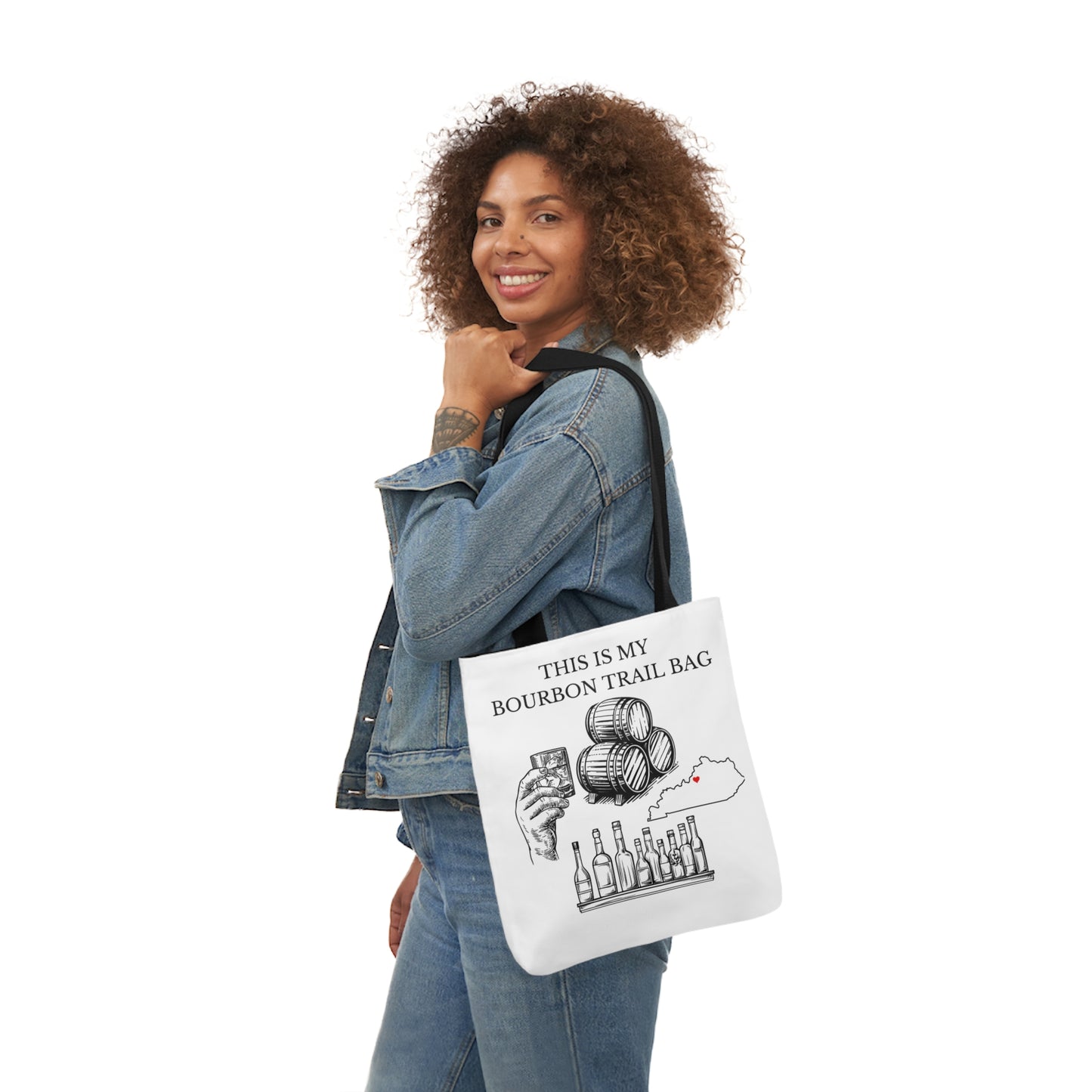 Bourbon Trail Canvas Tote Bag