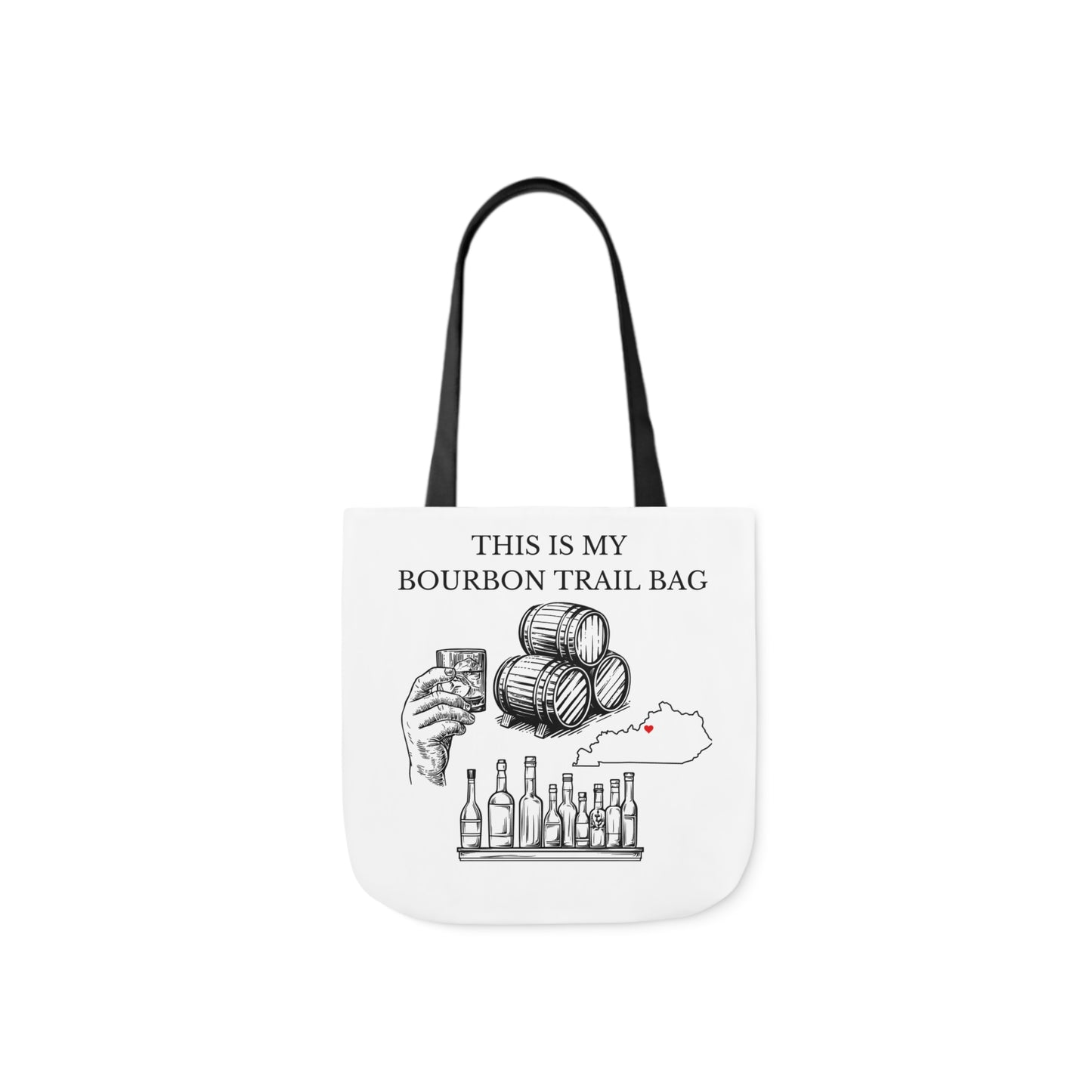 Bourbon Trail Canvas Tote Bag