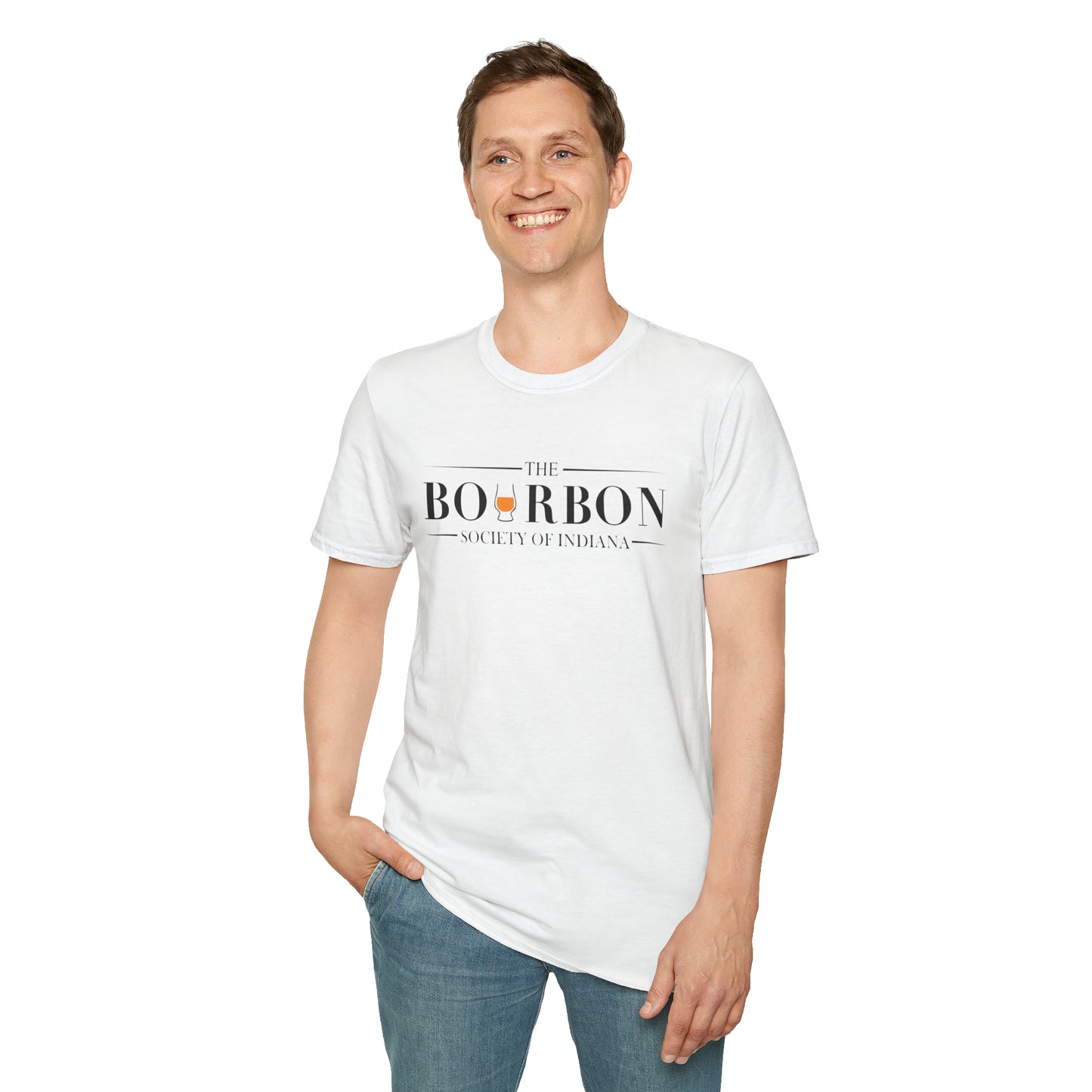 Bourbon Society White Unisex T-Shirt