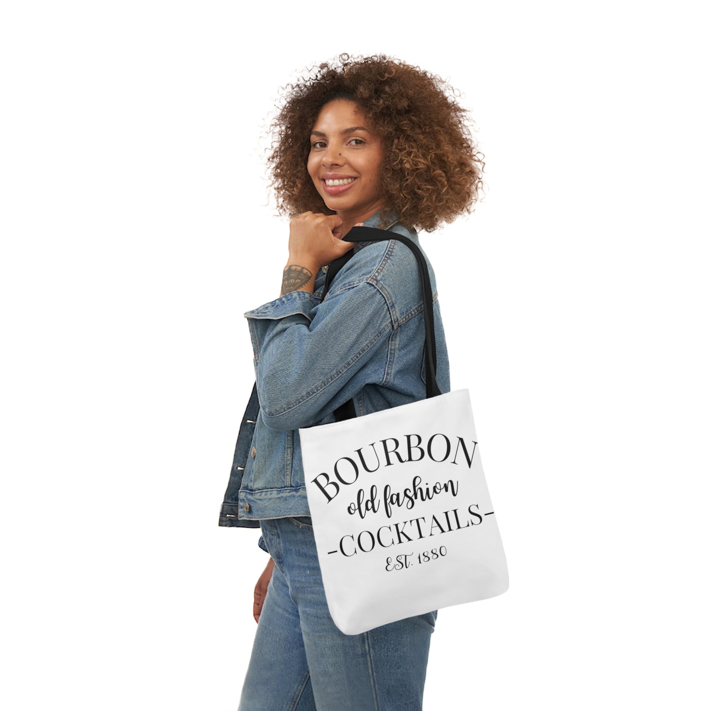 Old Fashion Bourbon Canvas Tote Bag