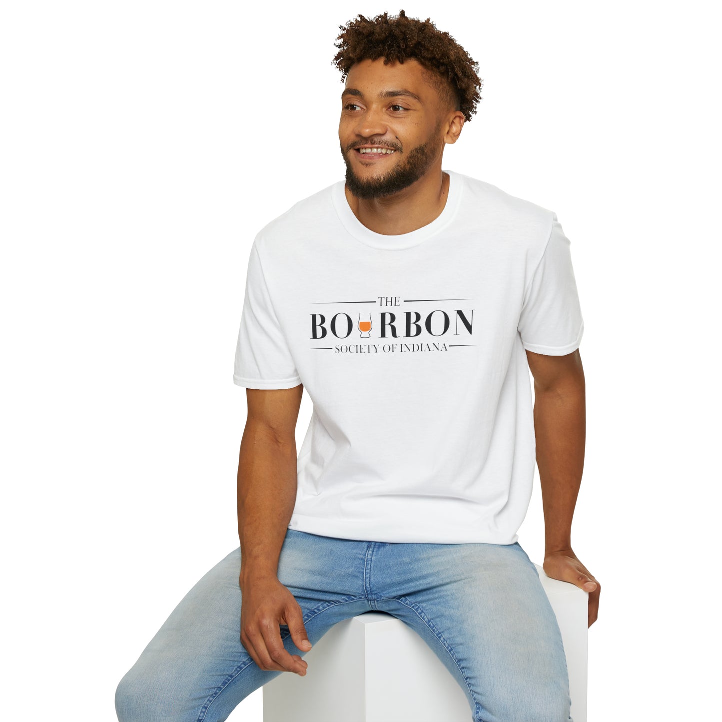 Bourbon Society White Unisex T-Shirt