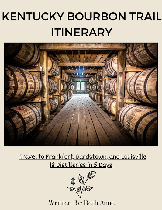 Bourbon Trail Trip Planner - Five Day Itinerary