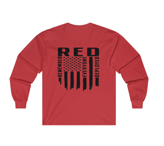 Gildan 50/50 Long Sleeve T-shirt "Red Shirt Friday"